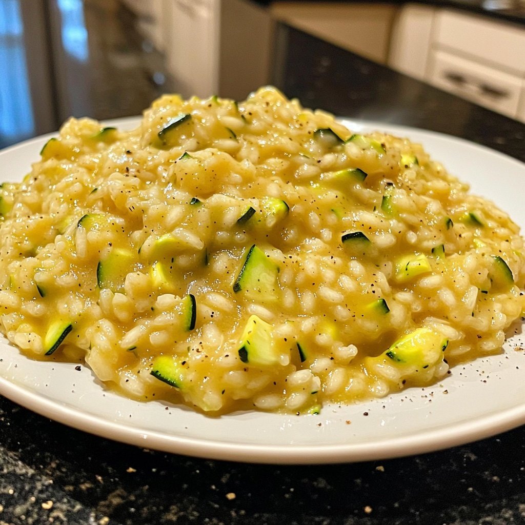 Risotto mit Zucchini