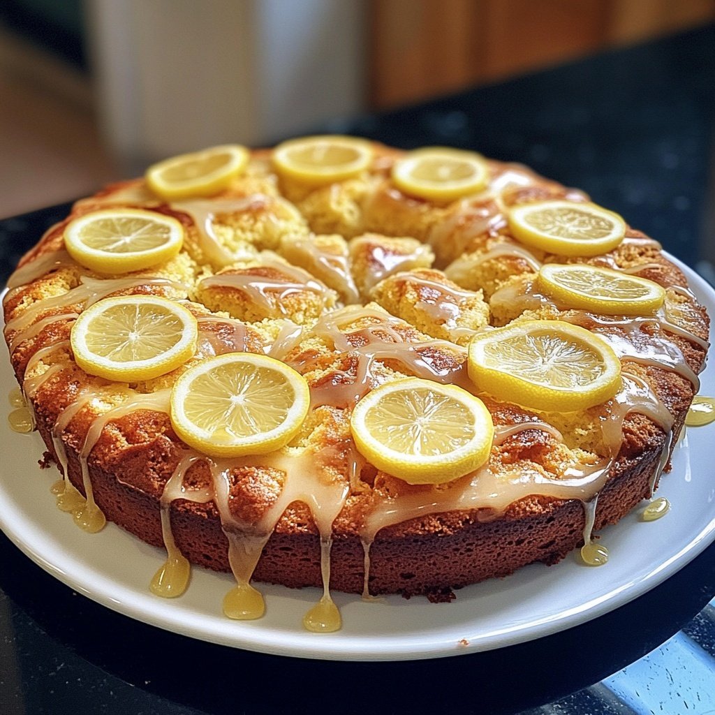 Saftiger Zitronenkuchen