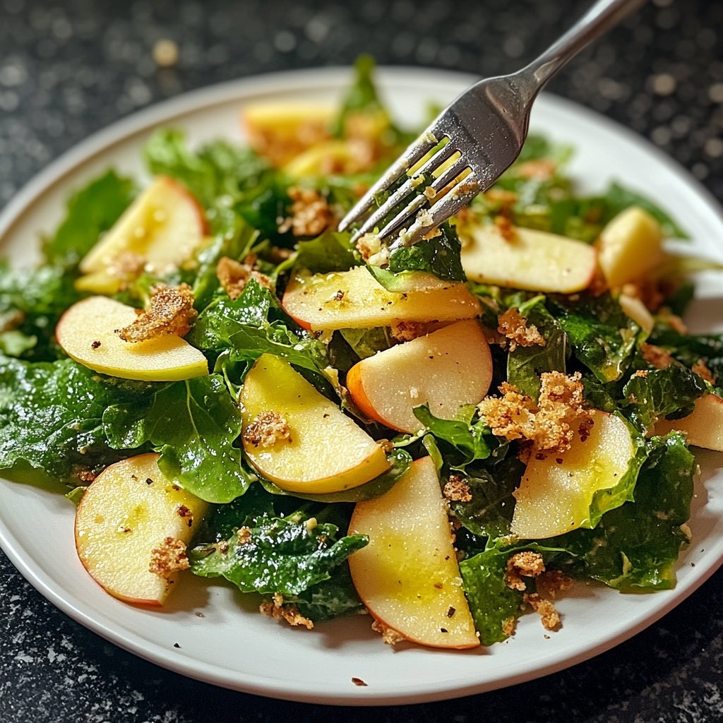 Apfel-Brokkoli-Salat