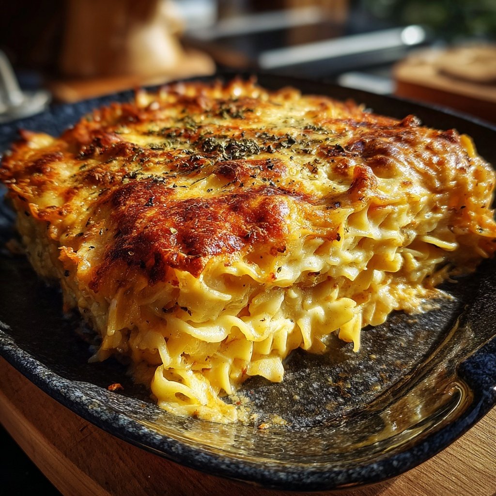 Nudelauflauf mediterran