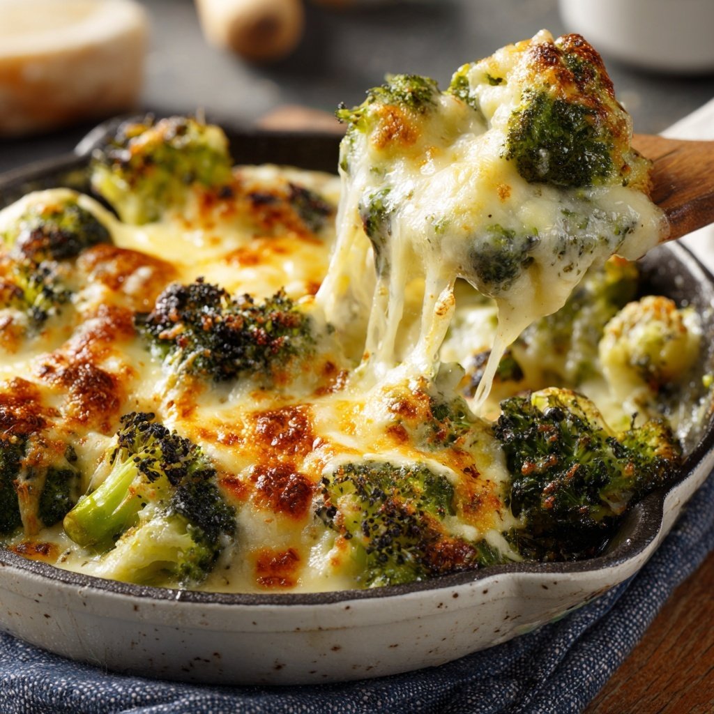 Brokkoli Pfanne Mit Käse