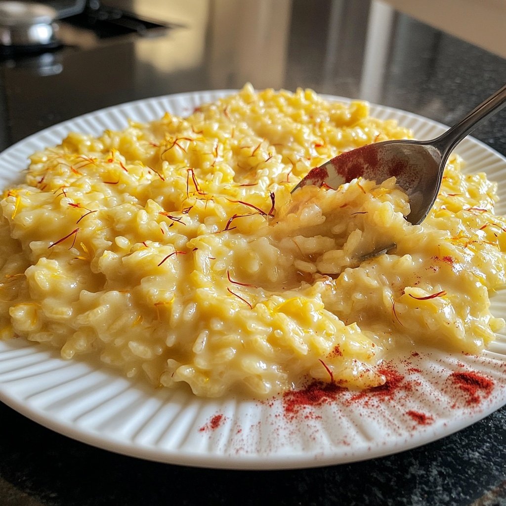 Risotto mit Safran