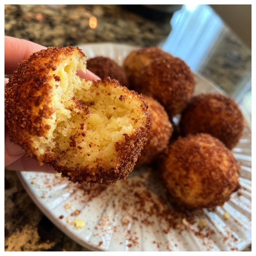 Quarkbällchen aus dem Airfryer ohne Zucker
